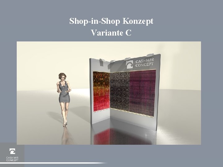 Shop-in-Shop Konzept Variante C 