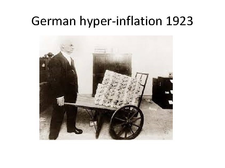 Hyperinflation Time Line SpinradWorld History 1920 s to 1930 s economic