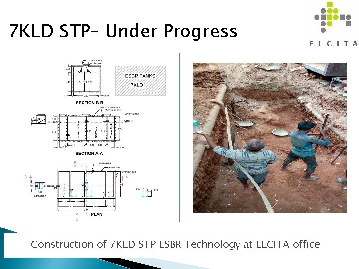 7 KLD STP– Under Progress Construction of 7 KLD STP ESBR Technology at ELCITA