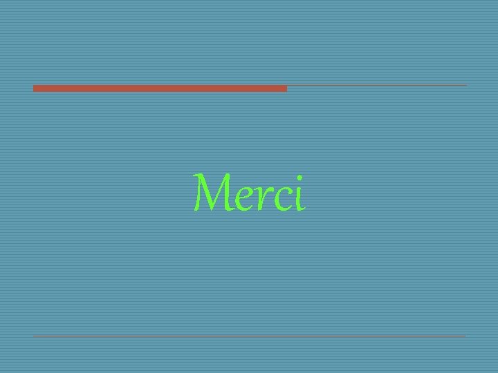 Merci 