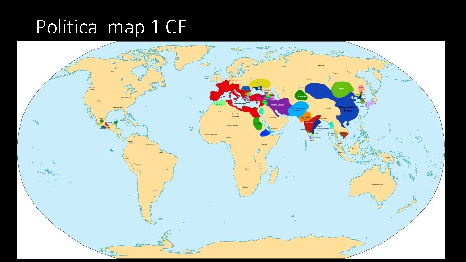 Political map 1 CE 