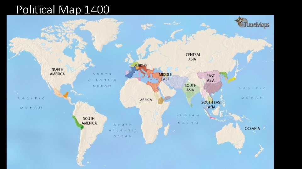 Political Map 1400 