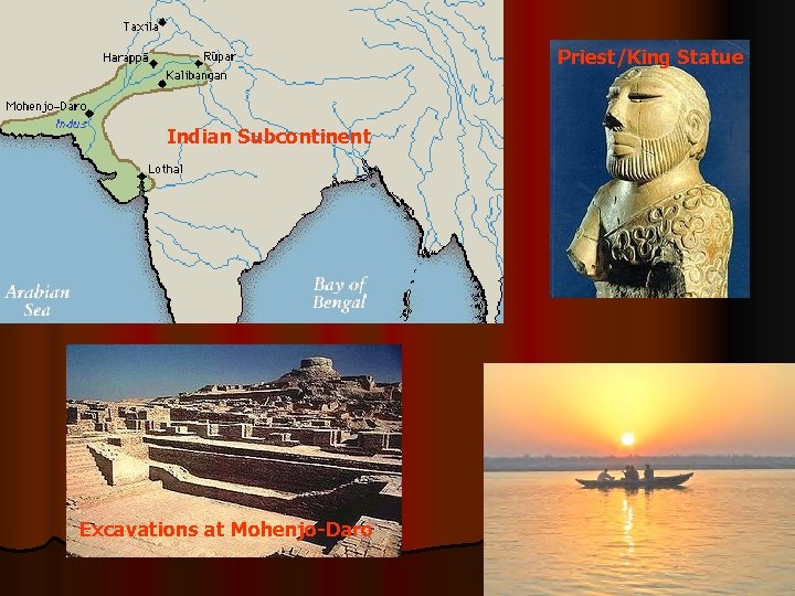 Priest/King Statue Indian Subcontinent Excavations at Mohenjo-Daro Priest/King Statue Indian Subcontinent Excavations at Mohenjo-Daro