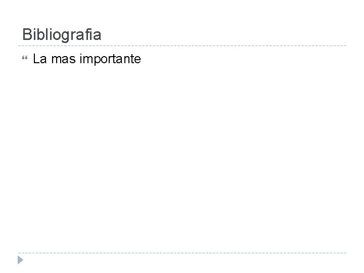 Bibliografia La mas importante 