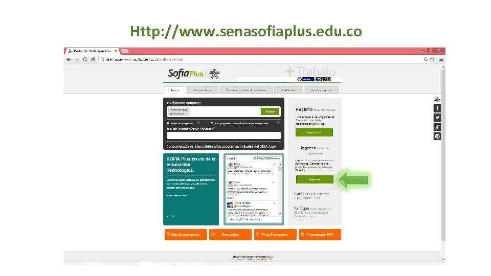 Http: //www. senasofiaplus. edu. co 