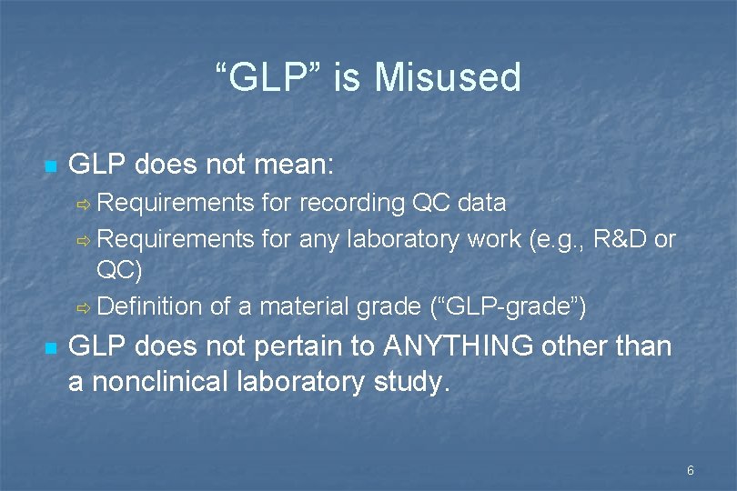 Everything You Wanted to Know About GLPs but