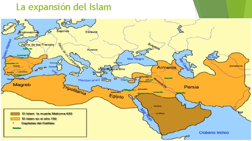 La expansión del Islam 