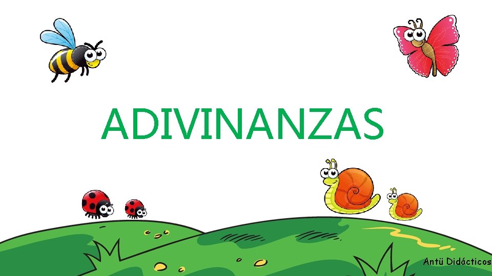 ADIVINANZAS Antü Didácticos 