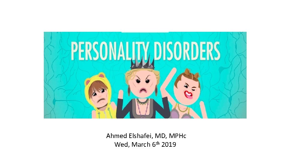 Ahmed Elshafei, MD, MPHc Wed, March 6 th 2019 