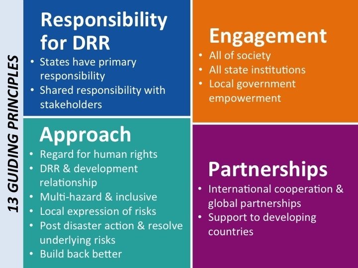 SFDRR and IFRC 