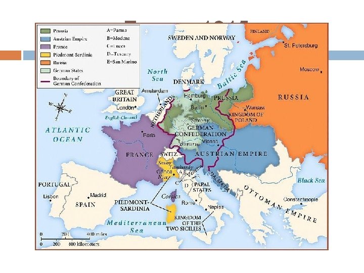 Europe 1815 