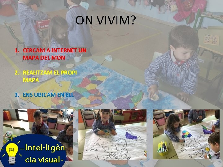 ON VIVIM? 1. CERCAM A INTERNET UN MAPA DEL MÓN 2. REALITZAM EL PROPI