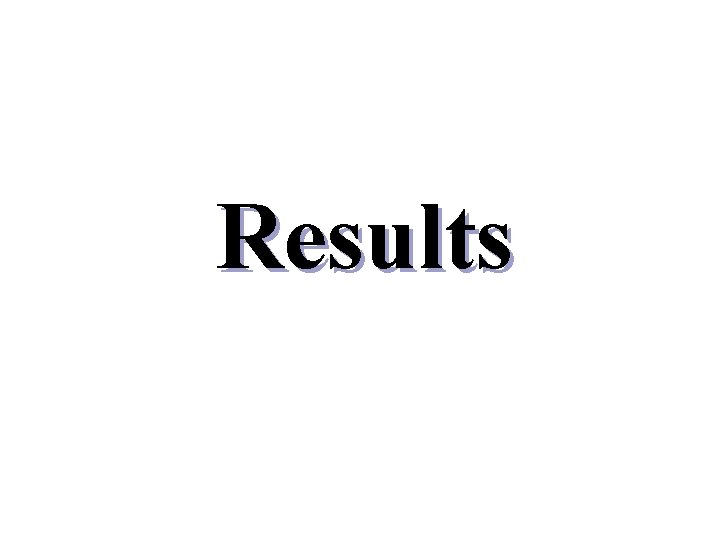 Results 