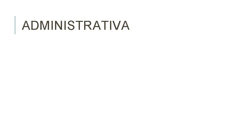 ADMINISTRATIVA 