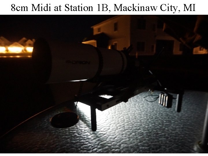 8 cm Midi at Station 1 B, Mackinaw City, MI 