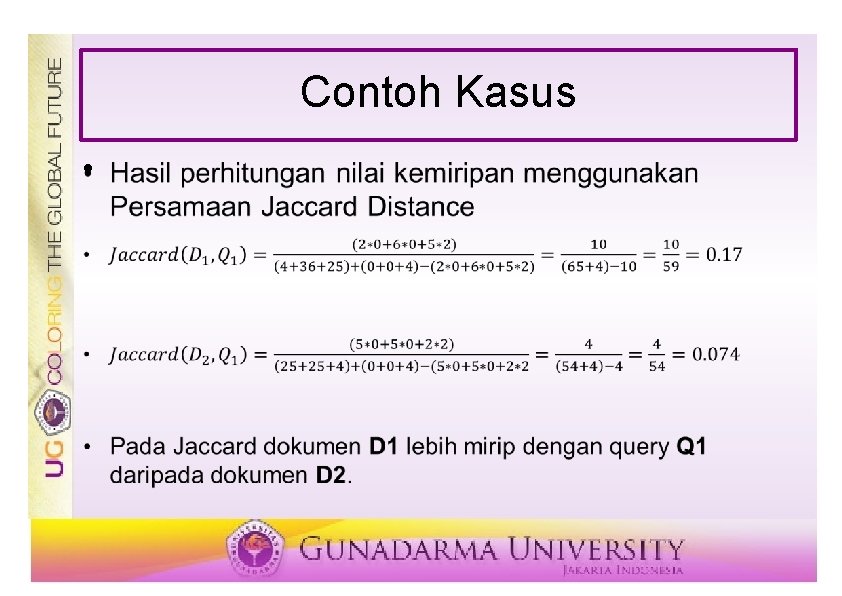 Contoh Kasus • 