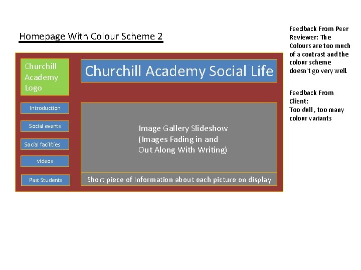 Homepage With Colour Scheme 2 Churchill Academy Logo Churchill Academy Social Life Feedback From