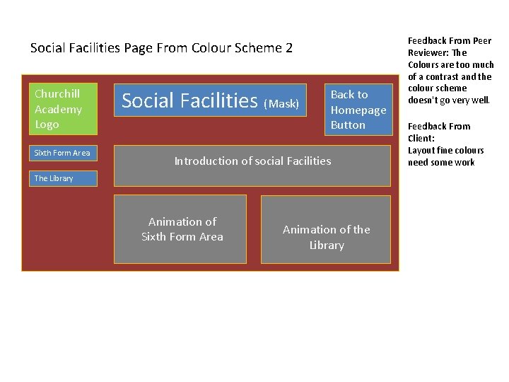 Social Facilities Page From Colour Scheme 2 Churchill Academy Logo Sixth Form Area Social