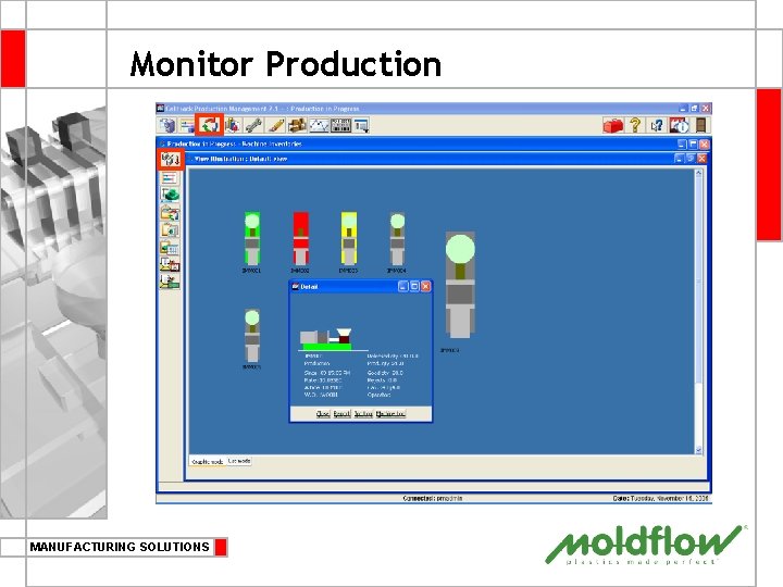 Monitor Production MANUFACTURING SOLUTIONS 