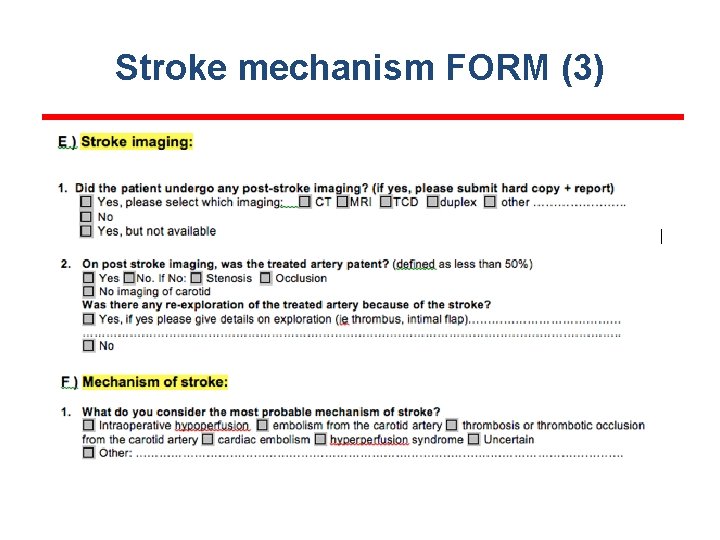 Stroke mechanism FORM (3) 