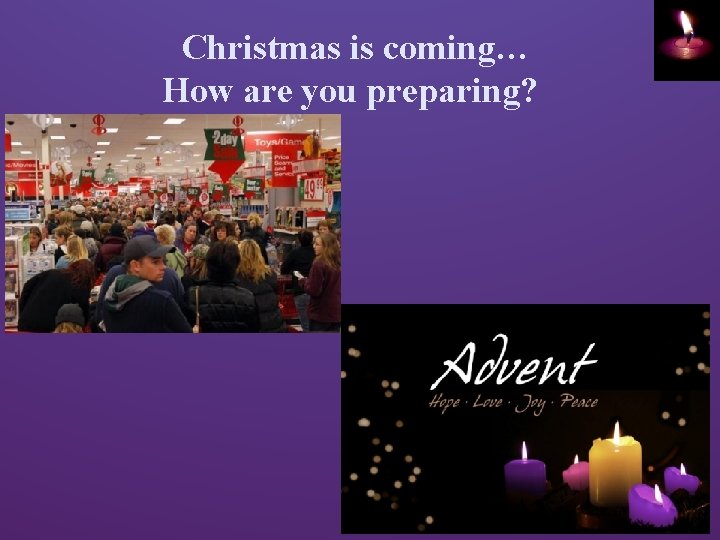 Christmas is coming… How are you preparing? 