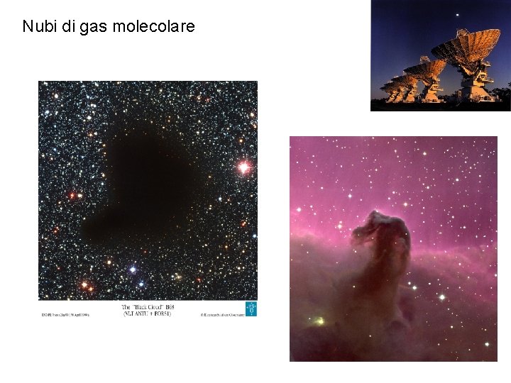 Nubi di gas molecolare 