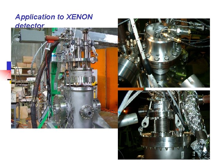 Application to XENON detector 