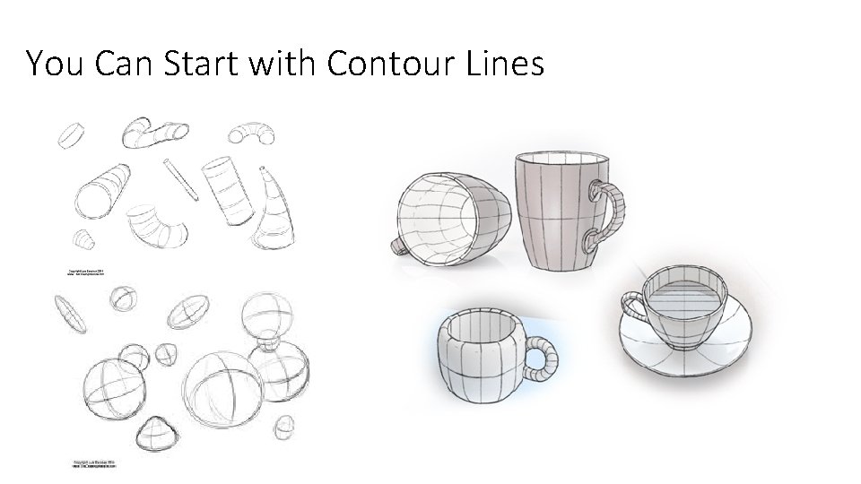 You Can Start with Contour Lines 