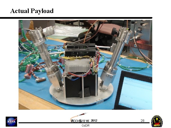 Actual Payload 2012 Co. DR 28 