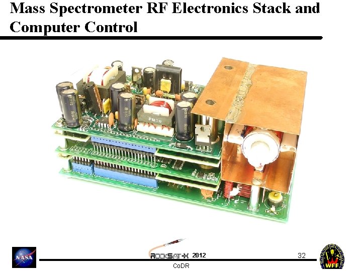 Mass Spectrometer RF Electronics Stack and Computer Control 2012 Co. DR 32 