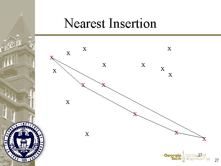 Nearest Insertion x x x x 27 27 