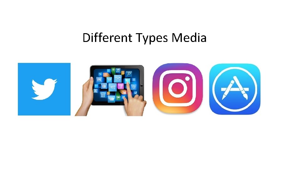 Different Types Media 