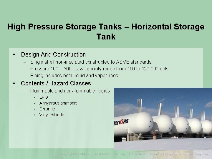 High Pressure Storage Tanks – Horizontal Storage Tank • Design And Construction – Single