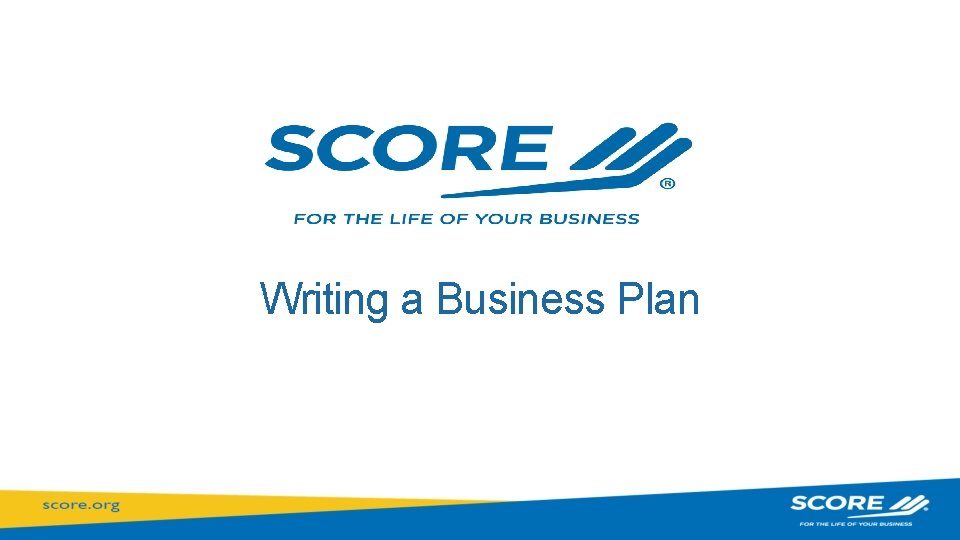 Click to edit Master title style Writing a Business Plan 