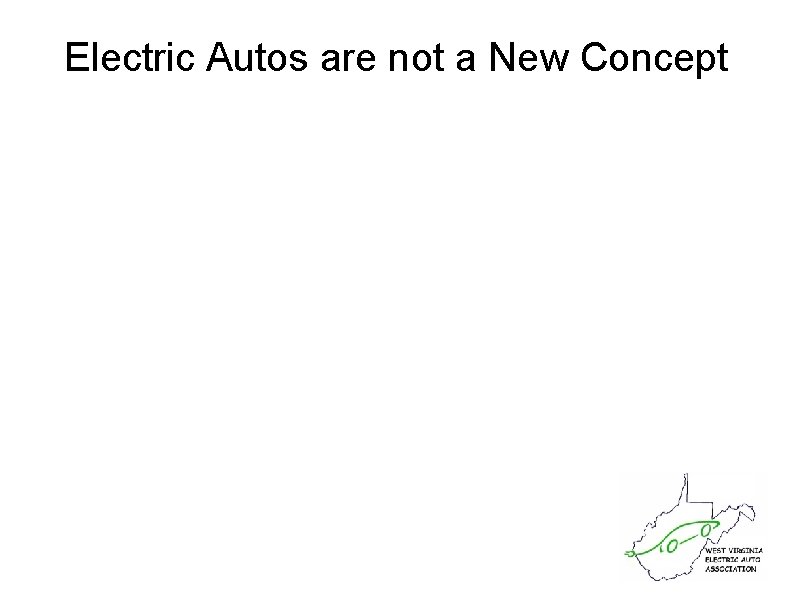 Electric Autos are not a New Concept 