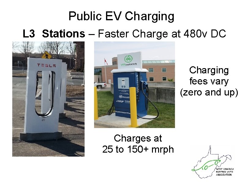 Public EV Charging L 3 Stations – Faster Charge at 480 v DC Charging