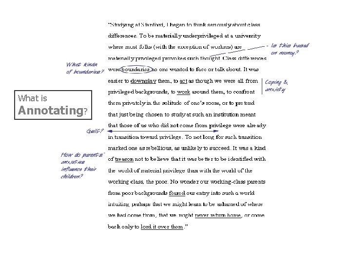 Test Taking Annotation Tips Did you memorize my tenets for the test