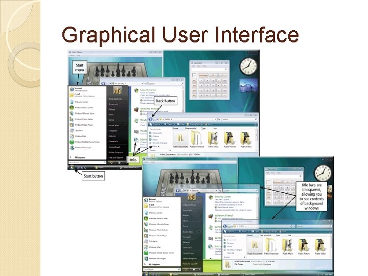 Graphical User Interface 