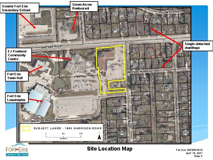 ZONING BYLAW AMENDMENT 1485 Garrison Road Owner Dan