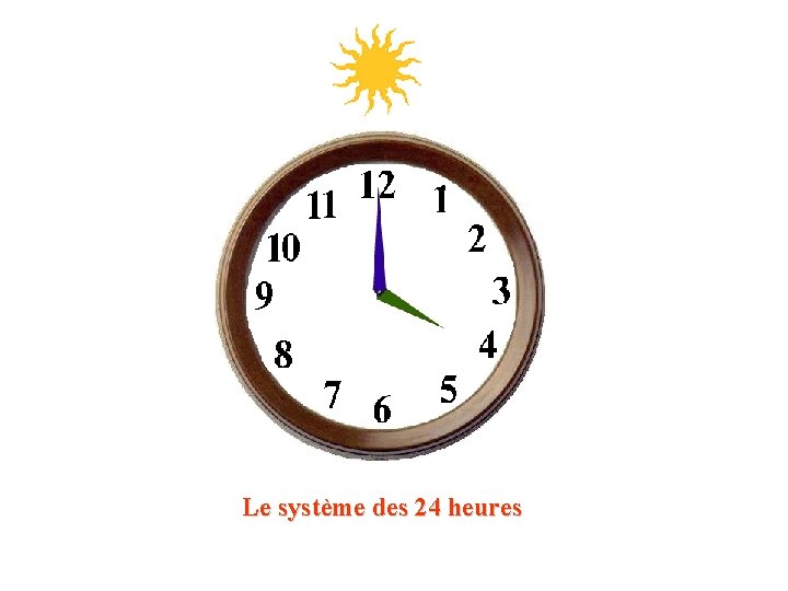 Le système des 24 heures 