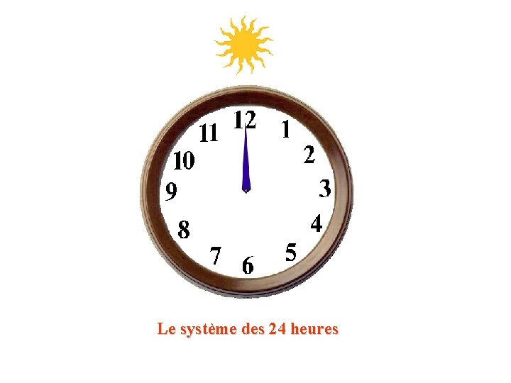 Le système des 24 heures 