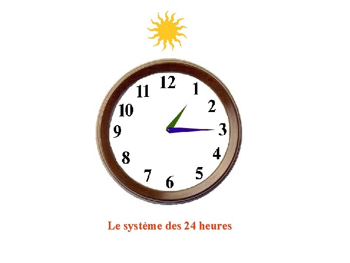 Le système des 24 heures 