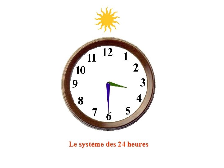 Le système des 24 heures 