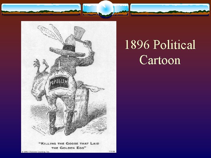 1896 Political Cartoon 