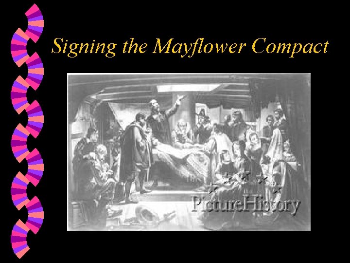 Signing the Mayflower Compact 