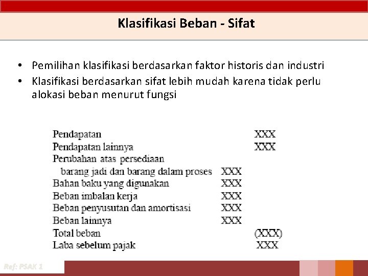 Klasifikasi Beban - Sifat • Pemilihan klasifikasi berdasarkan faktor historis dan industri • Klasifikasi