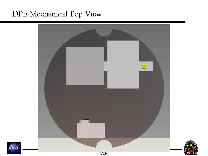 DPE Mechanical Top View Rock. Sat-C 2012 CDR 