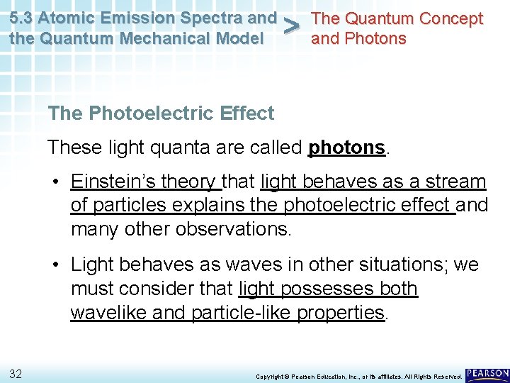 5. 3 Atomic Emission Spectra and the Quantum Mechanical Model > The Quantum Concept