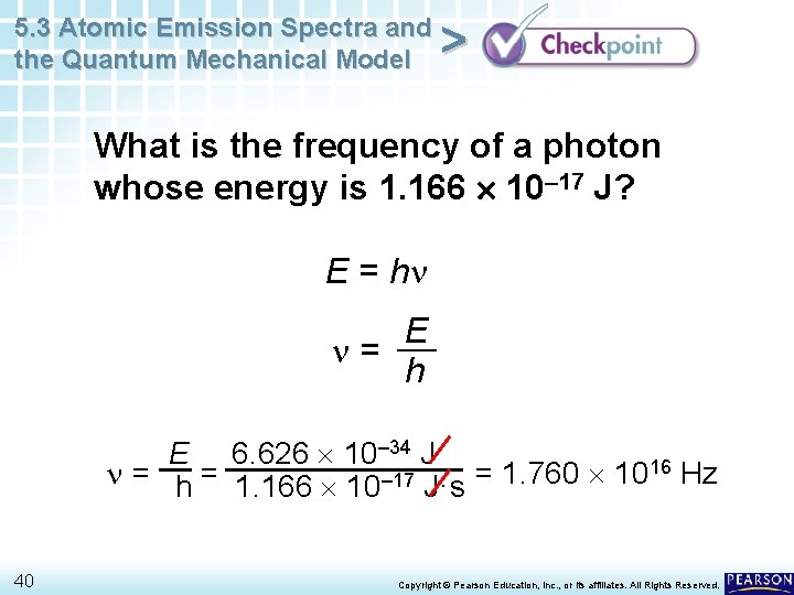 5. 3 Atomic Emission Spectra and the Quantum Mechanical Model > What is the