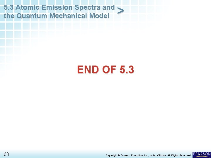 5. 3 Atomic Emission Spectra and the Quantum Mechanical Model > END OF 5.